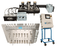 Custom Plastic Injection equipment engineered and fabricated by PETSinc.